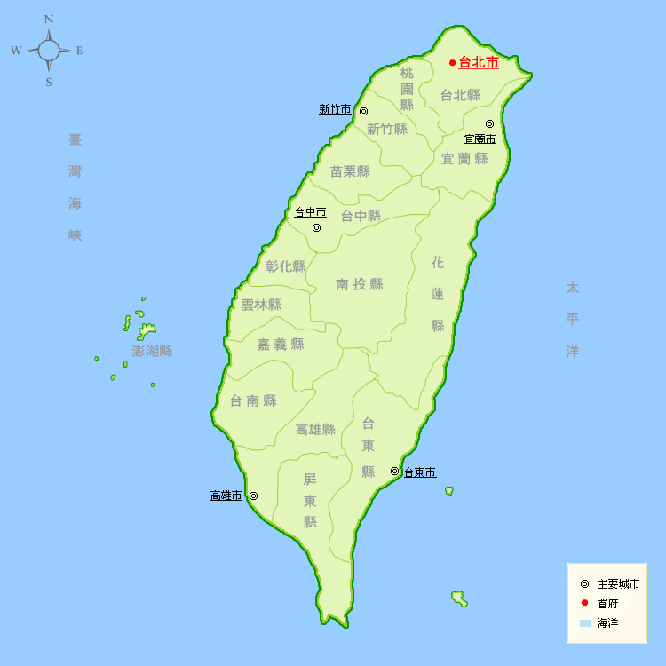 全台地圖